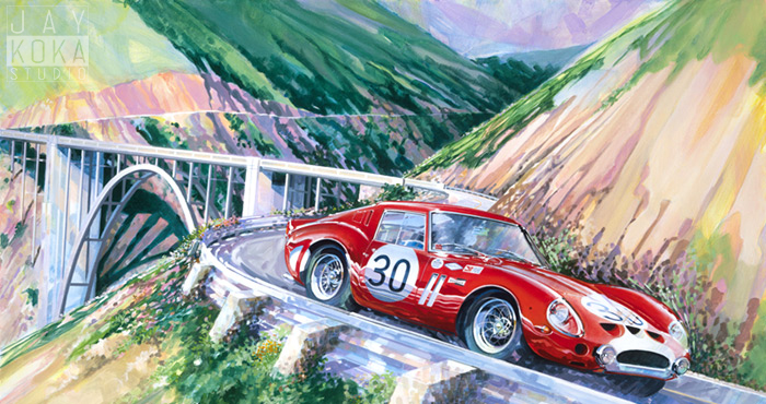 GTO 3223 at the Bixby Bridge